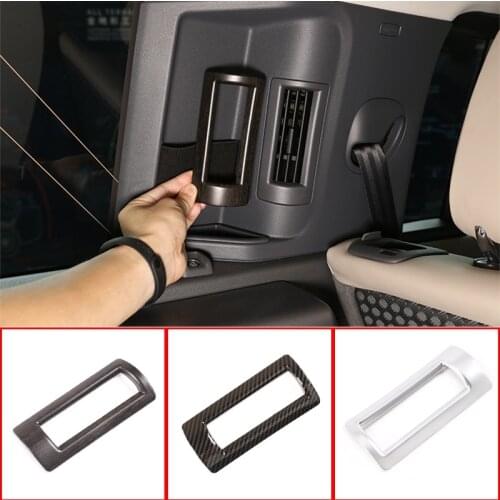 2pcs For Land Rover Defender 110 2020 ABS Chrome Car C pillar Air Conditioning Air Outlet Frame Trim Cover Stickers Accessories