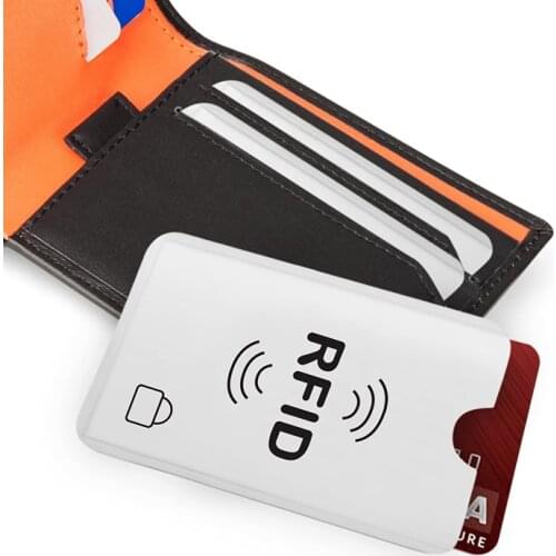 10pcs Aluminum Foil RFID Blocking Sleeves Credit Card Holders Anti Theft Electronic Pickpocketing Protectors Fits Wallet Purse