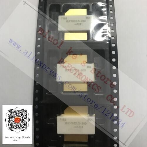 100%Original: BLF7G22LS-200 BLF7G22LS 200 [ RF FET LDMOS 65V 55W 18.5DB 2.11GHz~2.17GHz SOT502B ] - original transistor