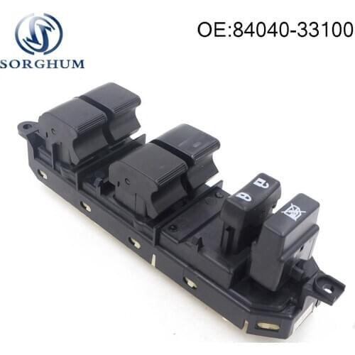 84040-33100 8404033100 Electric Power Window Master Switch For Toyota Camry Prius Land Cruiser Venza Lexus