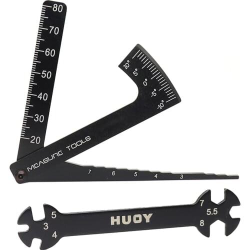 For Tamiya Traxxas HSP Kyosho Yokomo Tuning Tool Wheel Hub Balance Ruler 3mm/4mm/5mm/5.5mm/7mm/8mm Tool Wrench