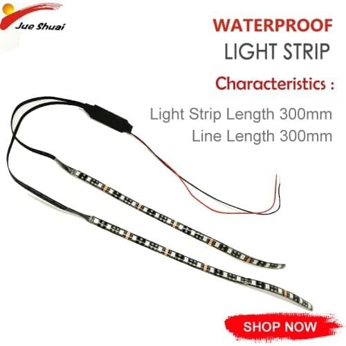 Electric Scooter Safety Light Strip Waterproof Skateboard Decorative Lamp Scooter Colorful Chassis Lights for M365 Pro
