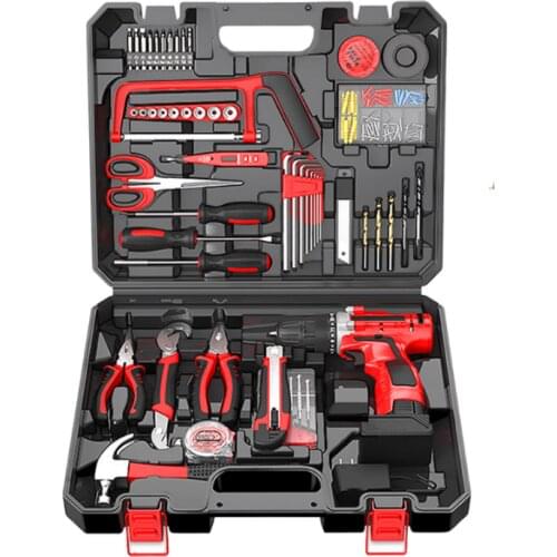 Electrician Storage Hard Tool Box with Tools Carry Multifunction Tools Box Professional Portable Cajas Household Items EK50TB