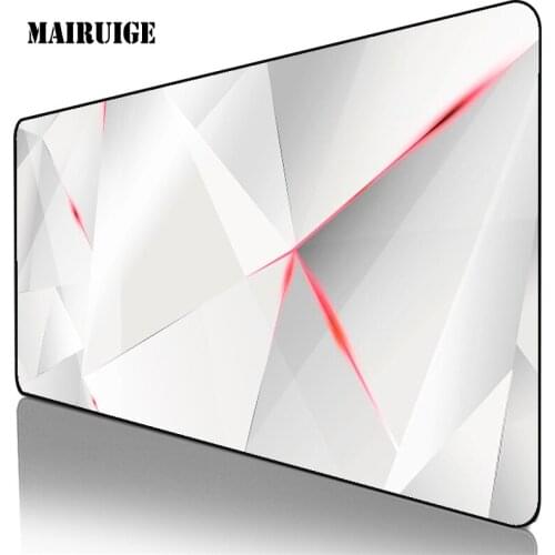 80x40cm Large Rhombus Lines Mouse Pad Computer Keyboard Table Mats XXL Gaming Accessories PC Laptop Desk Mat Art Mousepad Carpet