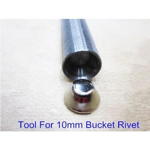 Metal Tool to Snap 10mm Bucket Rivet Studs Spots and Base Together,Hand Tool For Rivet,Bucket Rivet Tool,Install Rivet Tool