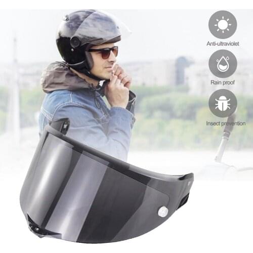 Motorcycle Full Face Mask Lens Race Visor For GPRR Helmet Lenses