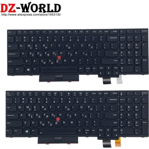New/orig Greece Backlit Keyboard for Lenovo Thinkpad T570 P51S T580 P52S Laptop Greek Backlight Teclado 01ER595 01ER554 01ER554