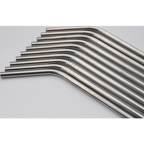 New FDA LFGB PASSED Free shipping 50pcs/lot rust freel drinking straw for tumbler stainless steel 304 6mm*267mm length 10.5inch