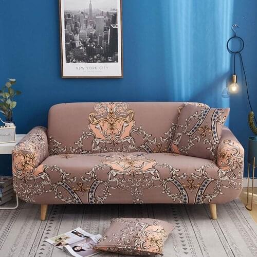Papa&Mima 1234 L Sectional Sofa Cover for Living Room