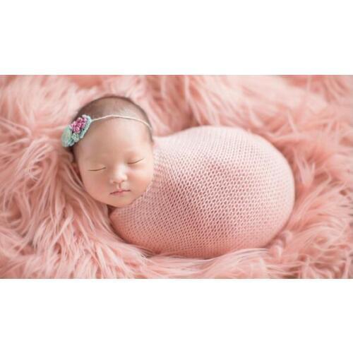 150*100cm Newborn photography props Baby blanket backdrops for photography faux fur basket stuffer fotografia newborn prop
