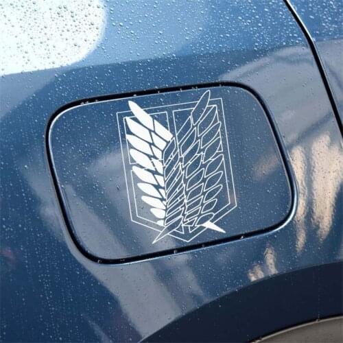 12.4*8.9CM Freedom Wings Angel Protect To You Covering The Body Decal Silhouette Design Car Sticker Suitcase sticker