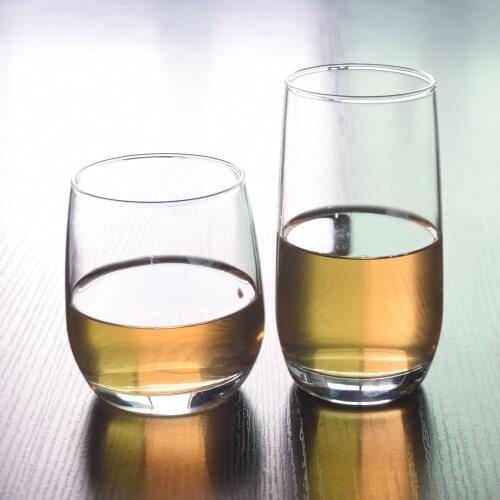 2 Pcs/lot classical transparent fashion whiskey wine glass party pub wine drinking glass cups 200901-69