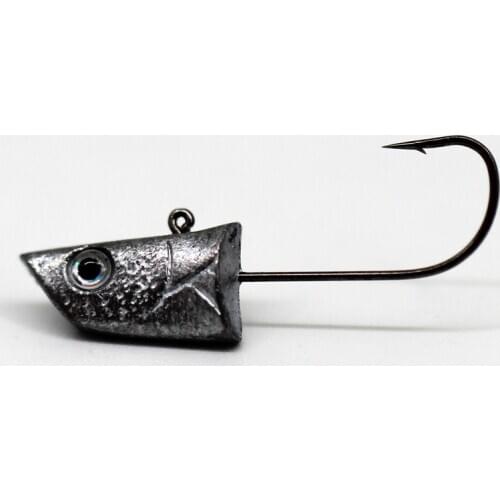 BaMMax Fishing hook 5pcs 2.8g 3.1cm lead head Jig hook Jigging hooks for Soft Lure sea Carp Fishing Tackle Accessories