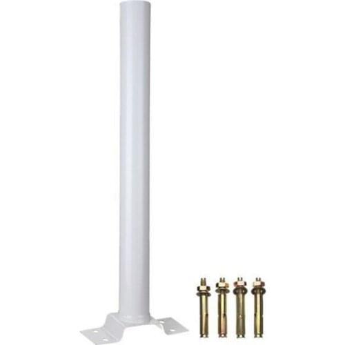 50cm Rust Proof Light Pole Yard Galvanized Iron Garden Practical Wall Mounted Bracket Courtyard With Screws Solar Street Lamp