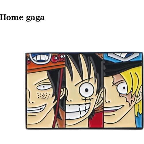 DB243 Anime Friends Pin Badge On Clothes Enamel Pins Anime Icons Cartoon Metal Badge For Clothes Funny Badges For Jeans Jacket