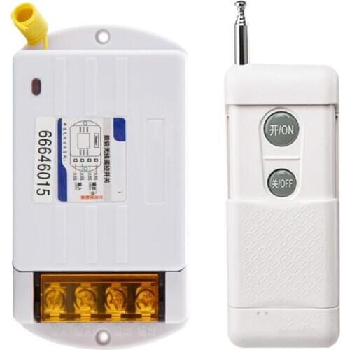 380V long distance wireless remote control switch Three phase water pump motor controller