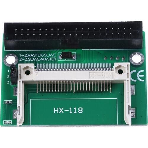 3.5inch CF To IDE Compact Flash Card Adapter Bootable 40pin CF To IDE 3.5" HDD Hard Drive Converter Adaptor Male Connector