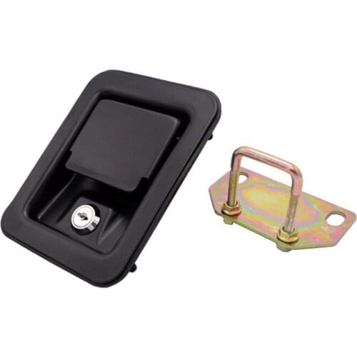 Power Cabinet Lock Electric Case Fire box Toolcase Knob Latch Truck Engineering Vehicle Industrial Equipment Trailer Pull Handle