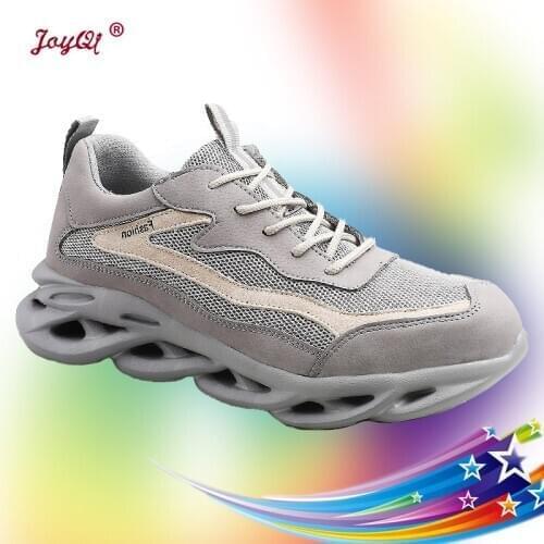 Men Work Sneakers Wome Safety Shoes Steel Toe Cap Anticollision Industry Protect Plus Size 36-46 JOY-237