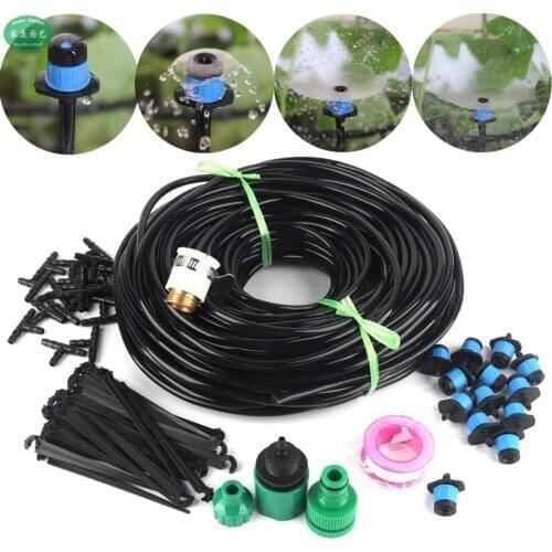 5~40m Garden Drip Watering Kits Automatic Drip Irrigation System Kit Garden Water Kits Fountain Sprinkler