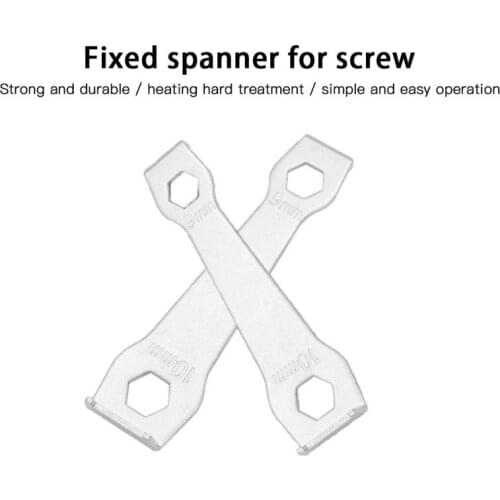 Bicycle Chain Wheel Nail Plate Dental Plate Screw Disassembly Tool Wrench Steel MTB Road Bike Cycling Repair Tool