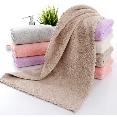 Face towel Microfiber Absorbent bathroom Home towels for kitchen thicker quick dry cloth for cleaning kitchen towel