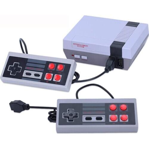 Mini TV Handheld Family Recreation Video Game Console AV Output Retro Built-in 620 Classic Games Dual Gamepad Gaming Player