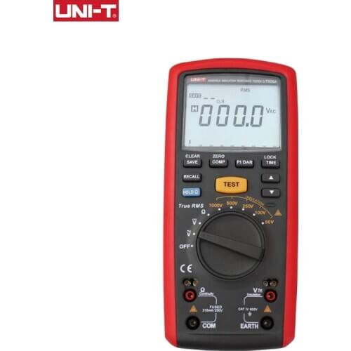 UNI-T UT505B Handheld Insulation Resistance Tester OHM True RMS Digital MeggerResistance Meter 1000V 200G Megohmmeter Multimeter