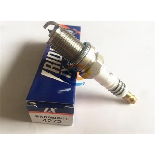10pcs/lot BKR6EIX-11 4272 iridium spark plug For Toyota Lexus Honda Suzuki Chevy Mazda car glow plug BKR6EIX11-4272 BKR6EIX11
