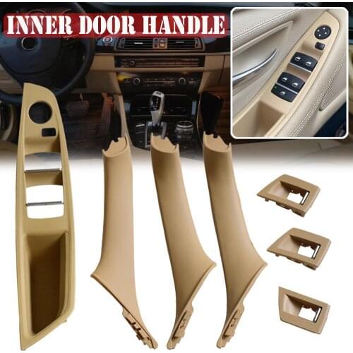 For BMW 5 Series F10 F11 F18 door inner handle left front door Interior door panel drivers seat button switch frame storage box
