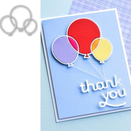 Balloon mosaic template Metal Cutting Die Scrapbook Embossed Paper Card Album Craft Stencils New for 2021 Arrive HOT