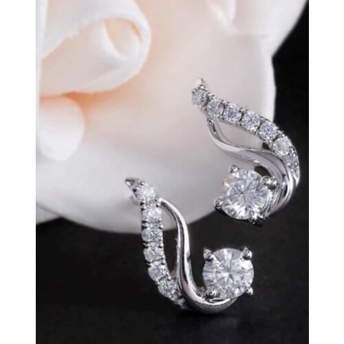 CAOSHI Aesthetic Luxury Women Stud Earrings Dazzling Zirconia Gorgeous Bridal Wedding Jewelry Stylish Female Fancy Jewelry Gift