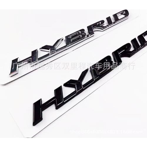 30 pairs ES 300h Hybrid Emblem Sticker ABS Material 3D Logo