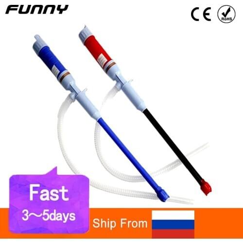 12V Car Fuel Pump Powered Water Pump Outdoor Emergency Gasoline Pump D Battery Operated Transfer Pump Non-Corrosive Liquids