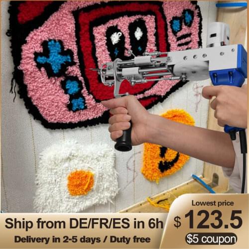 2 In 1 Tufting Gun Electric Carpet Tufting Gun Weaving Flocking Machines Carpet Weaving Machine For High-Speed Weaving Of Carpet