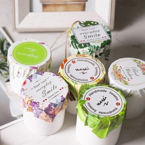 20pcs/Lot Kawaii Flower Leaves Handmade Stationery Stickers Sealing Label Stickers Decorations Scrapbooking Diary Albums