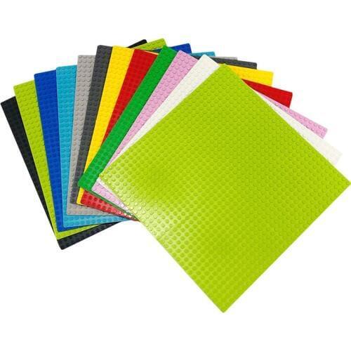 32*32 Dots Classic Plastic Base Plates Blocks Compatible Baseplates Building Bricks Construction Toys for Kids 16*16 Dots