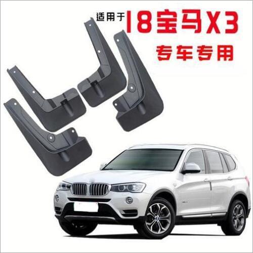 4PCS special for BMW X3 2018 AUTO Mudguards car fender Mud Flaps Mudflaps