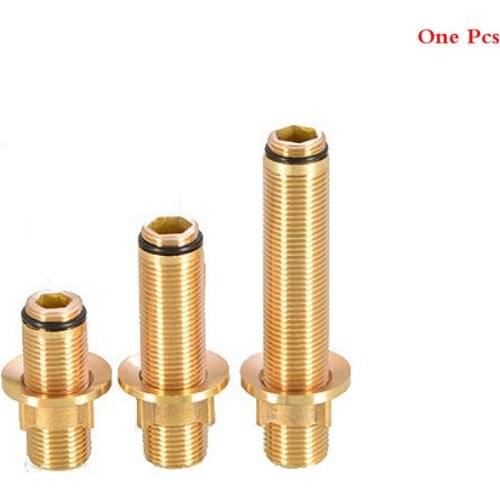 Faucet accessories lengthen fixed high foot, 55/80/110mm brass basin faucet fitting water tap male thread bathroom installation