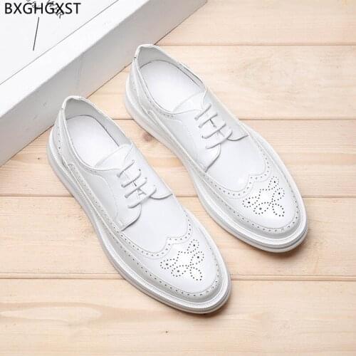 Italian Dress Shoes for Men Office 2021 Brogues Mens Oxford Leather Shoes Casual Business Shoes Men Zapatos De Hombre Chaussure