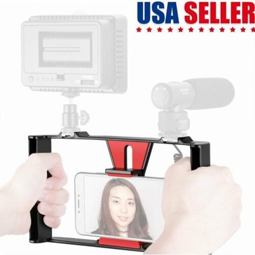 Phone Gimbal Handheld Gimbal Stabilizers Cellphone Video Vlog Record Smartphone Gimbal Video Camera Cage Stabilizer