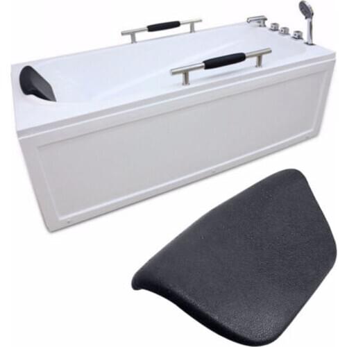 1pc Bath Pillow Neck Support Tub Holder Spa Bathtub Headrest Black Water Resistant bath pillow bathtub spa pillow for bath