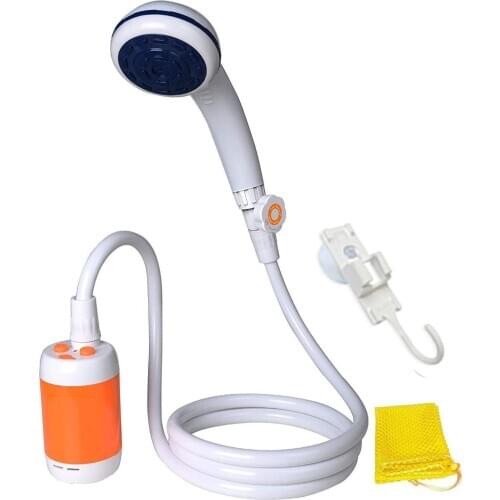 Portable Electric Shower Rechargeable Bathing Pump Shower Camp Shower Rechargeable Shower Camping pet Shower Outdoor Shower