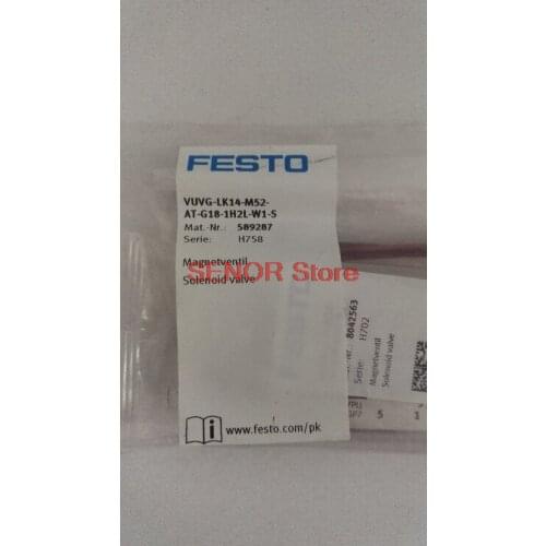 New original solenoid valve VUVG-LK14-M52-AT-G18-1H2L-W1-S 589287