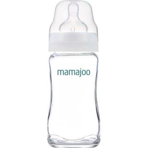 Mamajoo 240ml Organic Glass Baby Bottle