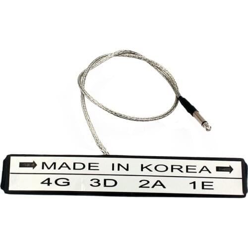 Cello Piezo Pickup Piezoelectric Ceramics with 2.5mm Plug Jack G/D/A/E