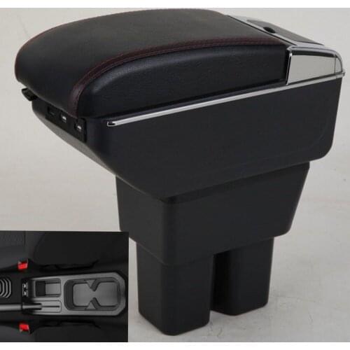 For Jimny armrest box central Store content box with cup holder ashtray USB 2019 2020