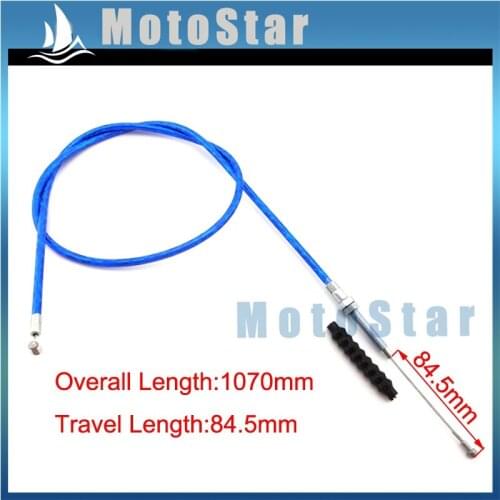 1070mm Blue Clutch Cable For Chinese Pit Dirt Bike Lifan YX SSR Thumpstar SDG YCF Baja TTR CRF50 CRF70 KLX110 Motorcycle