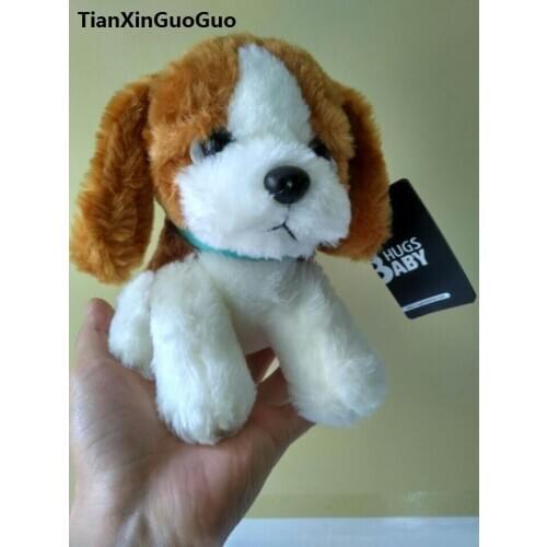 About 20cm Saint Bernard dog soft plush toy doll baby toy Christmas gift b1899