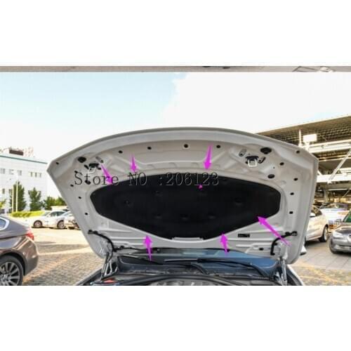 Thermal insulation cotton sound insulation cotton heat insulation modified 2013-2019 for BMW F30 3 Series 4Series